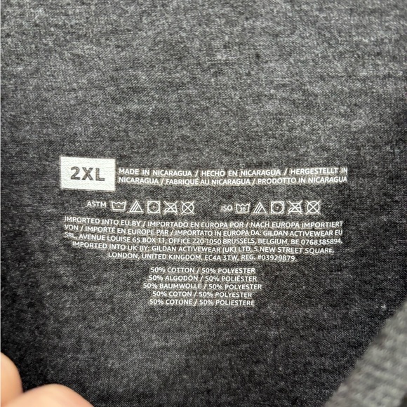 Patriotic Corgi Dog Graphic T-Shirt - Gray - Picture 2 of 3